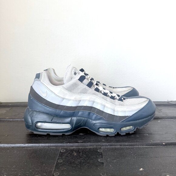 Nike Air Max 95 Essential Armory Blue Men’s Sneakers Size 10.5 – Pre-Owned OG - Picture 7 of 11